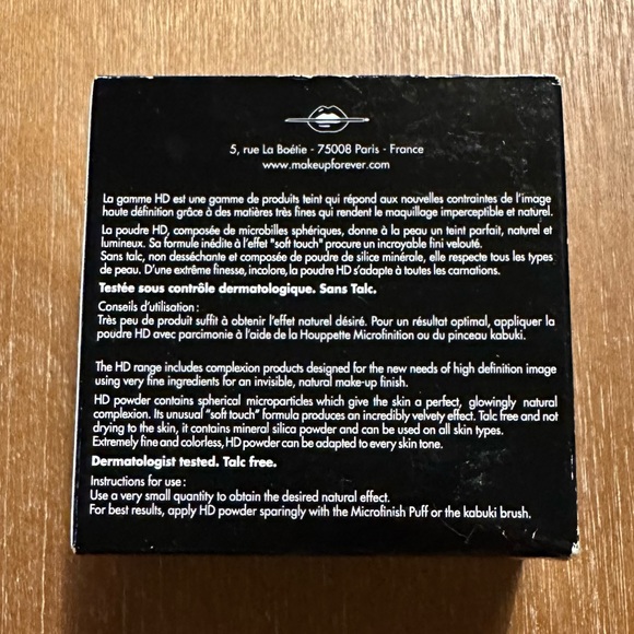 [NEW UNOPENED] MAKE UP FOR EVER Ultra HD Microfinishing Loose Powder .29oz - Picture 3 of 4